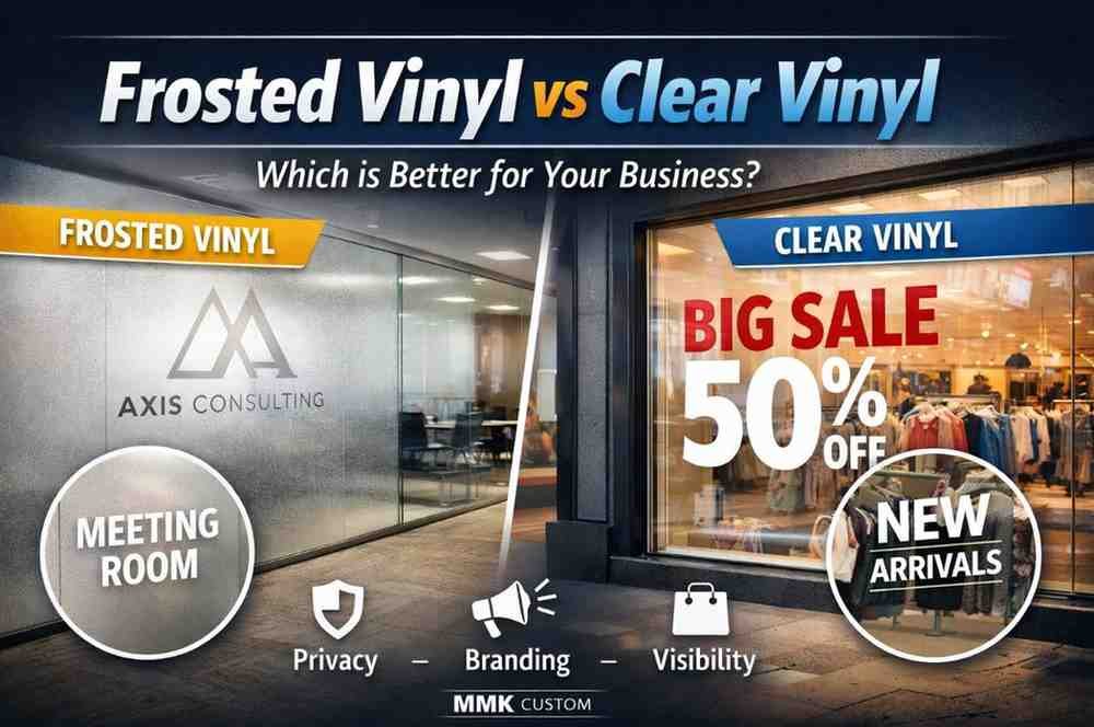 Frosted Vinyl vs Clear Vinyl – Which is Better?