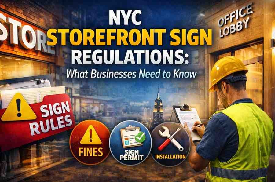 NYC Storefront Sign Regulations: What Businesses Need to Know